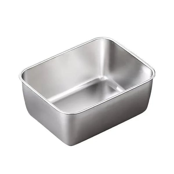 Prato em inox conversível: Conserve e sirva com elegância