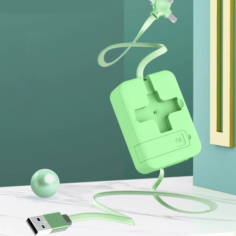 3-i-1 retractable kabel - Allsidighet og bærbarhet