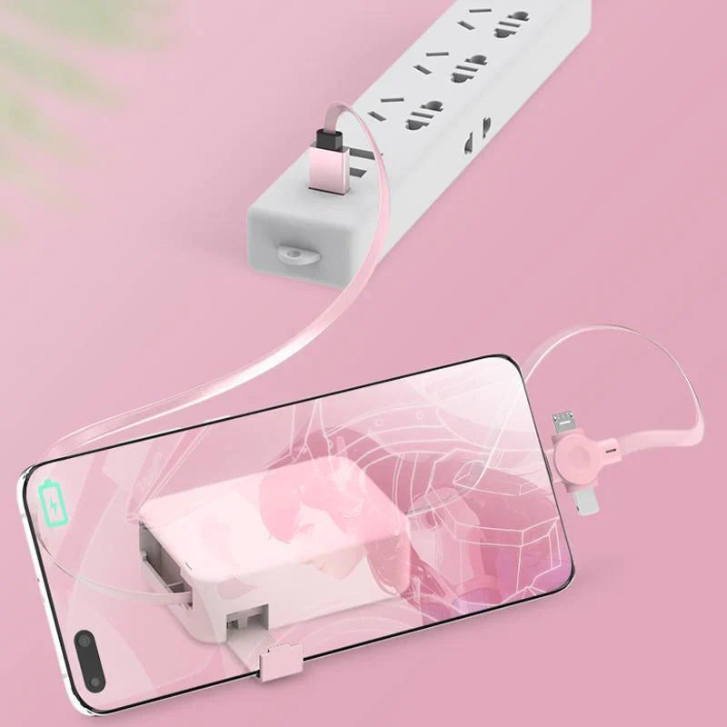 3-i-1 retractable kabel - Allsidighet og bærbarhet