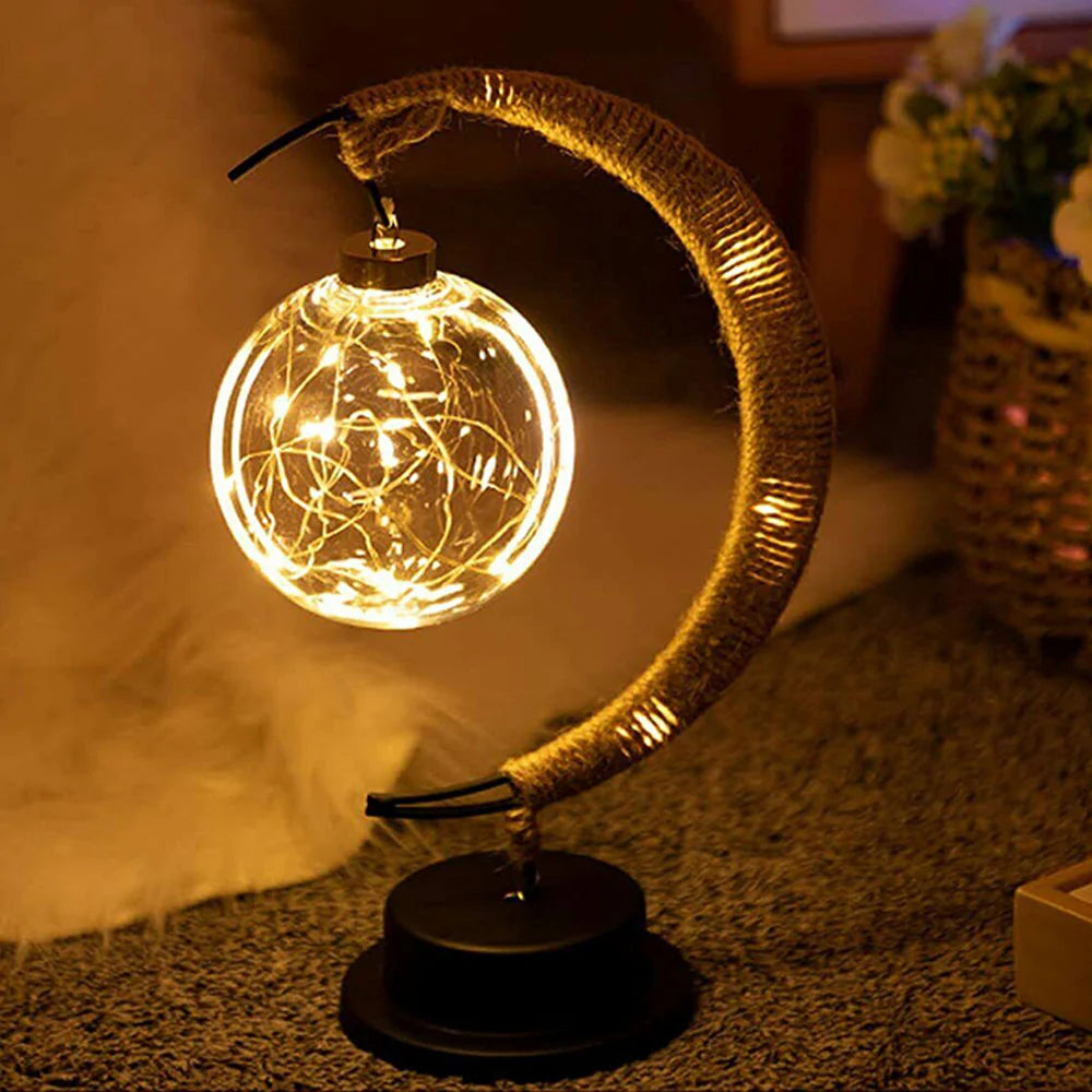 Beruhigende Mondlampe für eine märchenhafte Atmosphäre